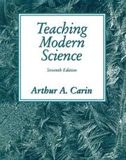 Cover of Teaching modern science by Arthur A. Carin