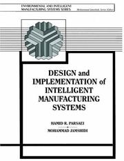 Front cover of Design and Implementation of Intelligent Manufacturing Systems by Mohammed Jamshidi