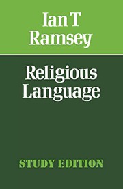 Cover of Religious language by Ian T. Ramsey