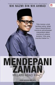Front cover of Mendepani zaman by Nik Nazmi Nik Ahmad