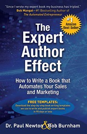 Cover of The Expert Author Effect by Dr Paul Newton