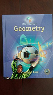 Front cover of HIGH SCHOOL MATH CME COMMON CORE GEOMETRY STUDENT EDITION GRADE 9/12 by Prentice-Hall, inc.