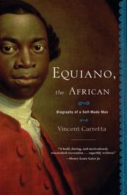 Front cover of Equiano, the African by Vincent Carretta