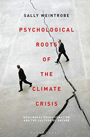 Front cover of Psychological Roots of the Climate Crisis by Sally Weintrobe
