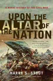 Cover of Upon the Altar of the Nation by Harry S. Stout