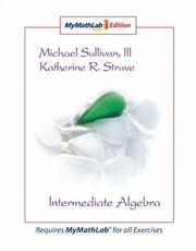 Cover of Intermediate algebra by Michael Joseph Sullivan Jr.