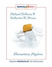 Cover of Elementary algebran by Michael Joseph Sullivan Jr.
