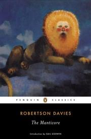 Cover of The Manticore by Robertson Davies
