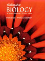 Front cover of Thinking about biology by Mimi Bres