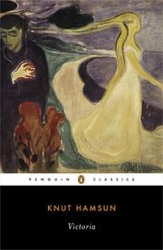 Cover of Victoria by Knut Hamsun