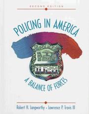 Front cover of Policing in America by Robert H. Langworthy