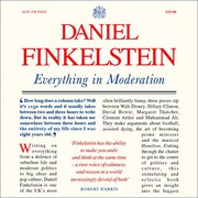 Cover of Everything in Moderation by Daniel Finkelstein