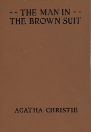 Front cover of The Man in the Brown Suit by Agatha Christie