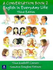 Front cover of A conversation book 2 by Tina Kasloff Carver