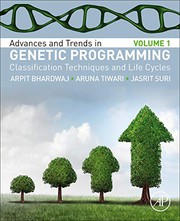 Front cover of Advances and Trends in Genetic Programming : Volume 1 by Arpit Bhardwaj