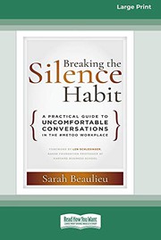 Front cover of Breaking the Silence Habit by Sarah Beaulieu