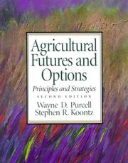 Front cover of Agricultural Futures and Options by Wayne D. Purcell