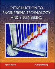Cover of Introduction to Engineering Technology and Engineering by Val D. Hawks
