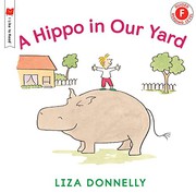 Front cover of A hippo in our yard by Liza Donnelly