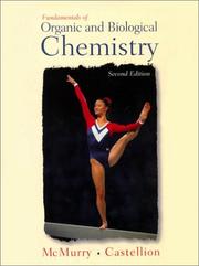 Front cover of Fundamentals of organic and biological chemistry by John E. McMurry