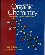Cover of Organic chemistry by Philip S. Bailey