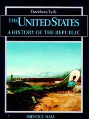 Cover of The United States by James West Davidson