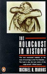 Front cover of The holocaust in history by Michael R. Marrus