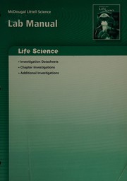 Front cover of McDougal Littell life science by Jame Trefil