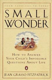 Cover of Small wonder by Jean Grasso Fitzpatrick