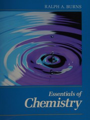 Front cover of Essentials of chemistry by Ralph A. Burns