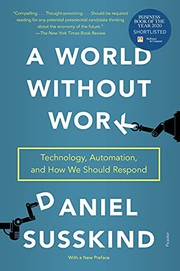 Cover of World Without Work by Daniel Susskind