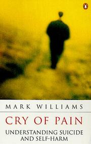 Front cover of Cry of pain by J. Mark G. Williams