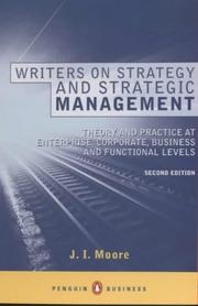 Front cover of Writers on Strategy and Strategic Management by J.I. Moore
