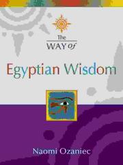 Front cover of Egyptian Wisdom (Way of) by Naomi Ozaniec