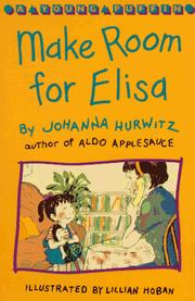 Cover of Make room for Elisa by Johanna Hurwitz