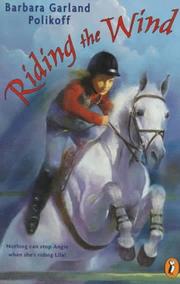 Front cover of Riding the wind by Barbara Garland Polikoff