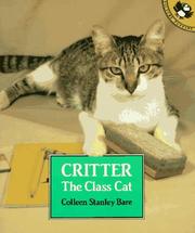 Cover of Critter, the class cat by Colleen Stanley Bare