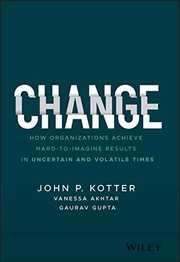 Cover of Change by John P. Kotter