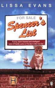 Cover of Spencer's List by Lissa Evans