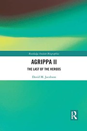 Cover of Agrippa II by David Jacobson