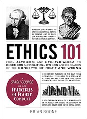 Cover of Ethics 101 by Brian Boone