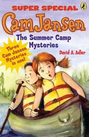 Front cover of Cam Jansen and the summer camp mysteries by David A. Adler