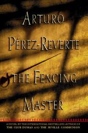 Cover of El maestro de esgrima by Arturo Pérez-Reverte
