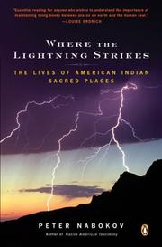 Cover of Where the Lightning Strikes by Peter Nabokov