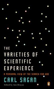 Front cover of The Varieties of Scientific Experience by Carl Sagan