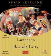 Front cover of Luncheon of the Boating Party by Susan Vreeland