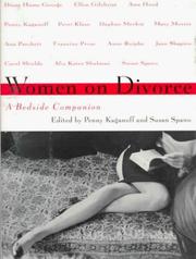 Cover of Women on divorce by Penny Kaganoff