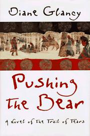 Cover of Pushing the bear by Diane Glancy