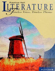 Front cover of Prentice Hall Literature--Timeless Voices, Timeless Themes--Platinum by Elaine Epstein