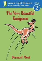 Cover of The Very Boastful Kangaroo by Bernard Most